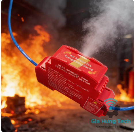 BỘ DẬP LỬA KHÍ DUNG MINI – GIẢI PHÁP CHỮA CHÁY NHỎ GỌN, HIỆU QUẢ CAO