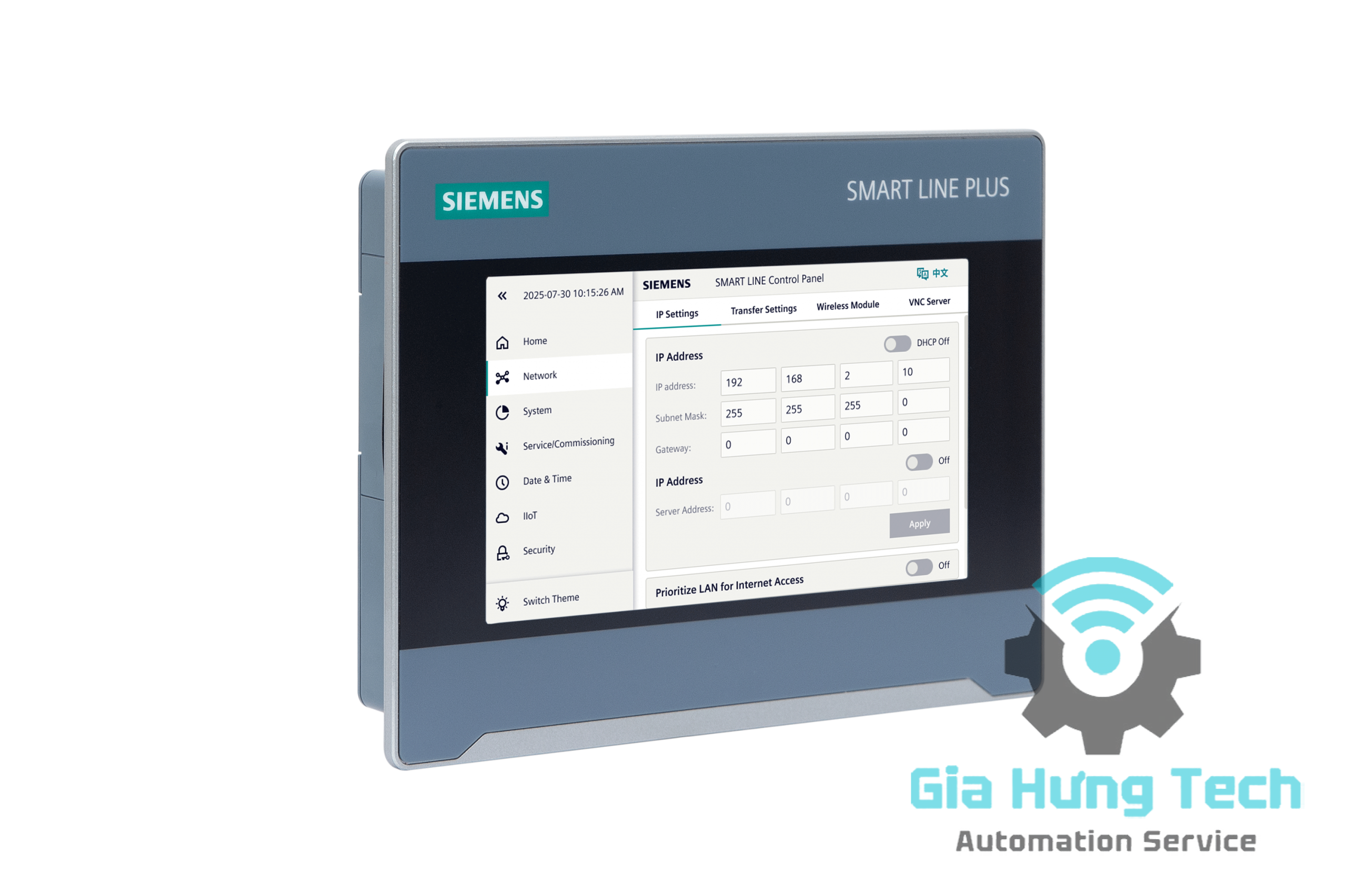 Màn Hình HMI Siemens SMART LINE PLUS 7 Inch - 6AV6648-2AC11-3AX0