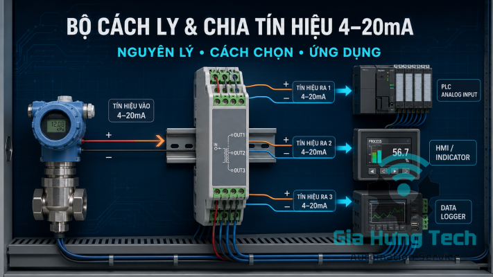 Bộ chia tín hiệu 4–20mA