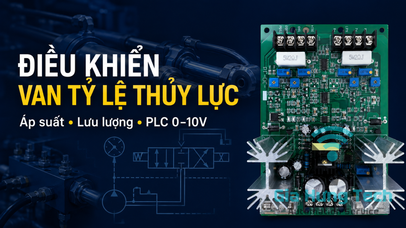 điều khiển van tỷ lệ thủy lực